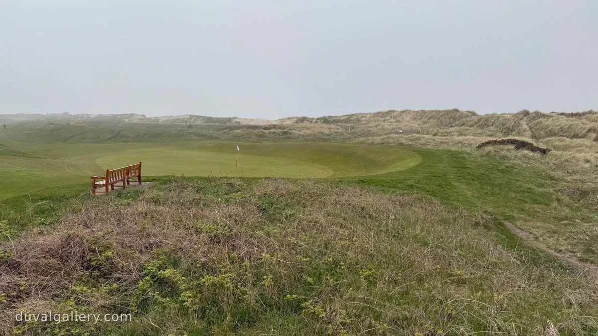 Jubilee Course in the haar (fog)