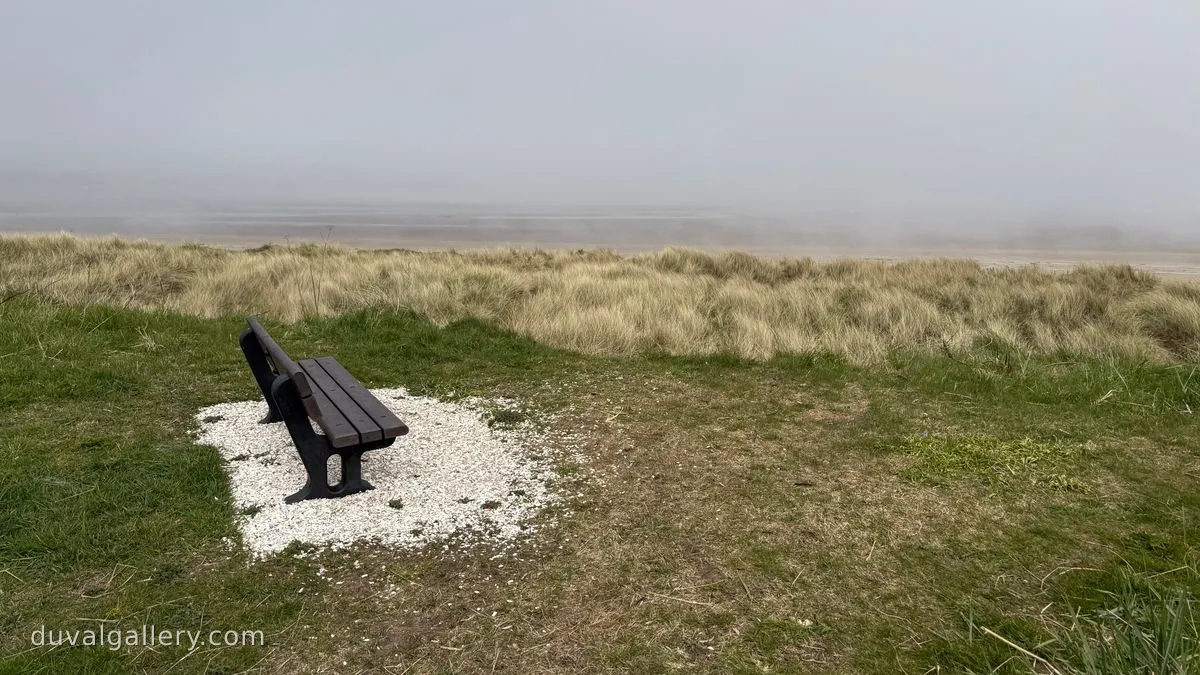 West Sands in the haar (fog)