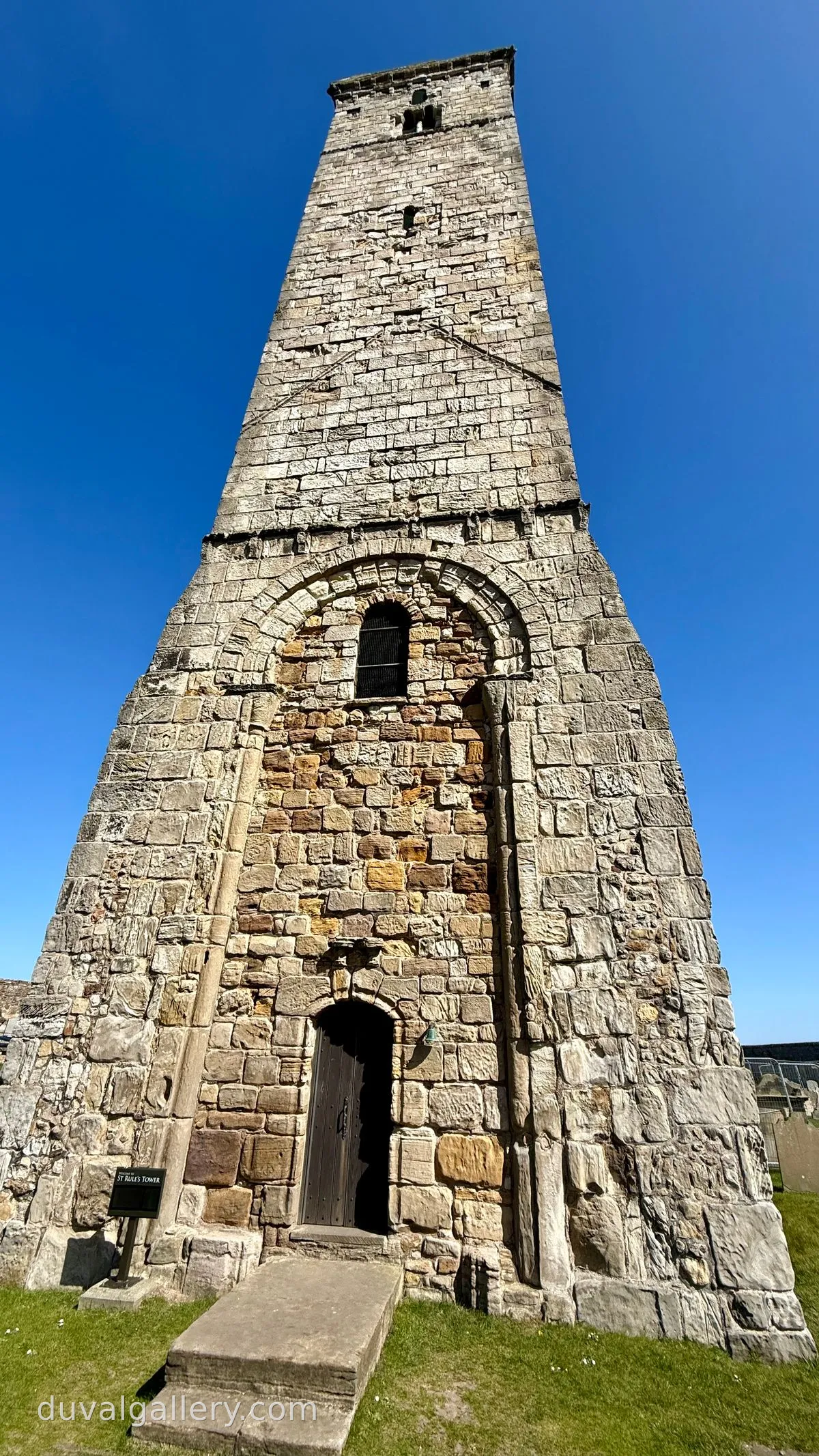 St Rule Tower - erected in 1123